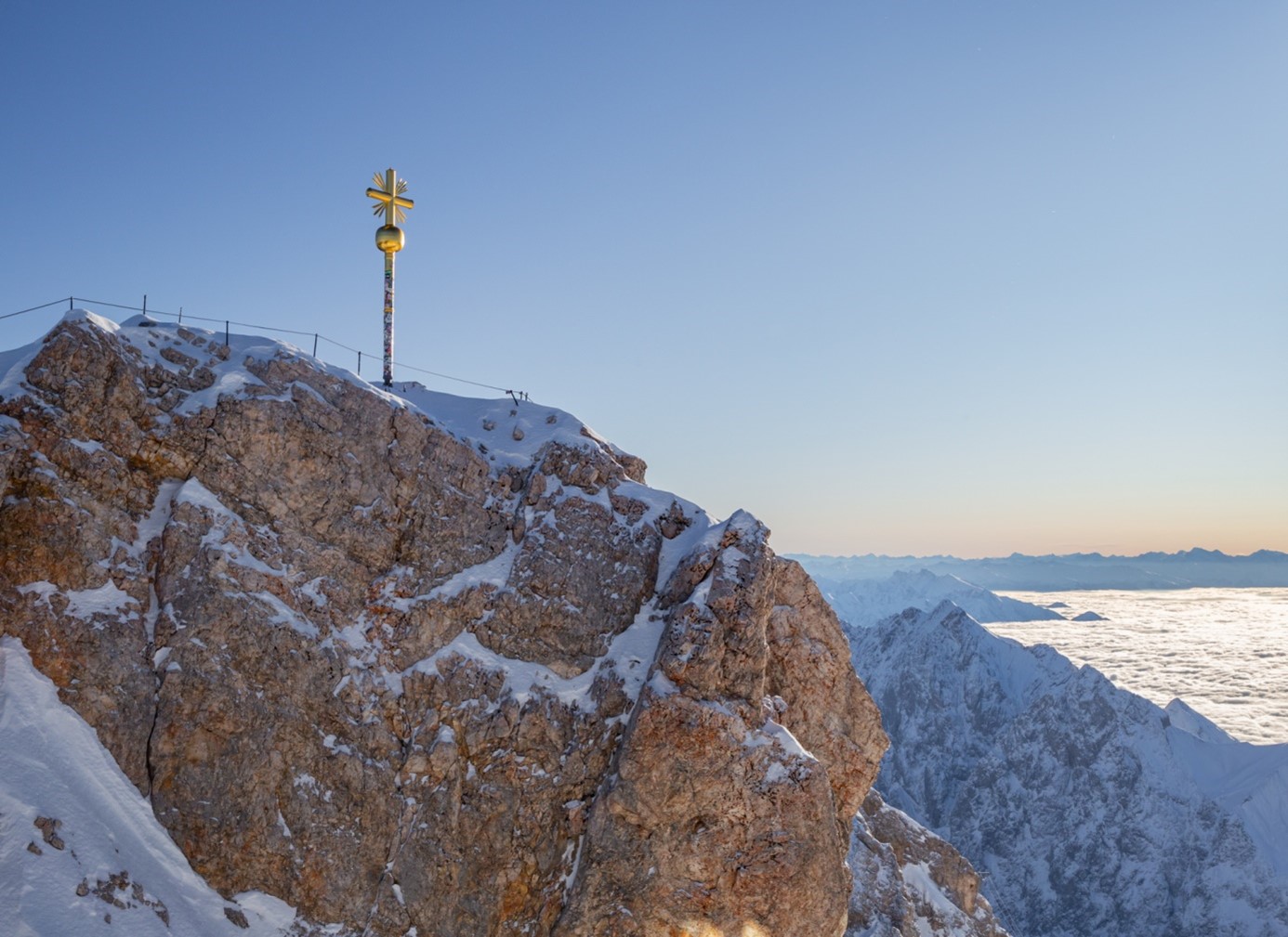 Zugspitze in der Nähe von Garmisch-Partenkirchen